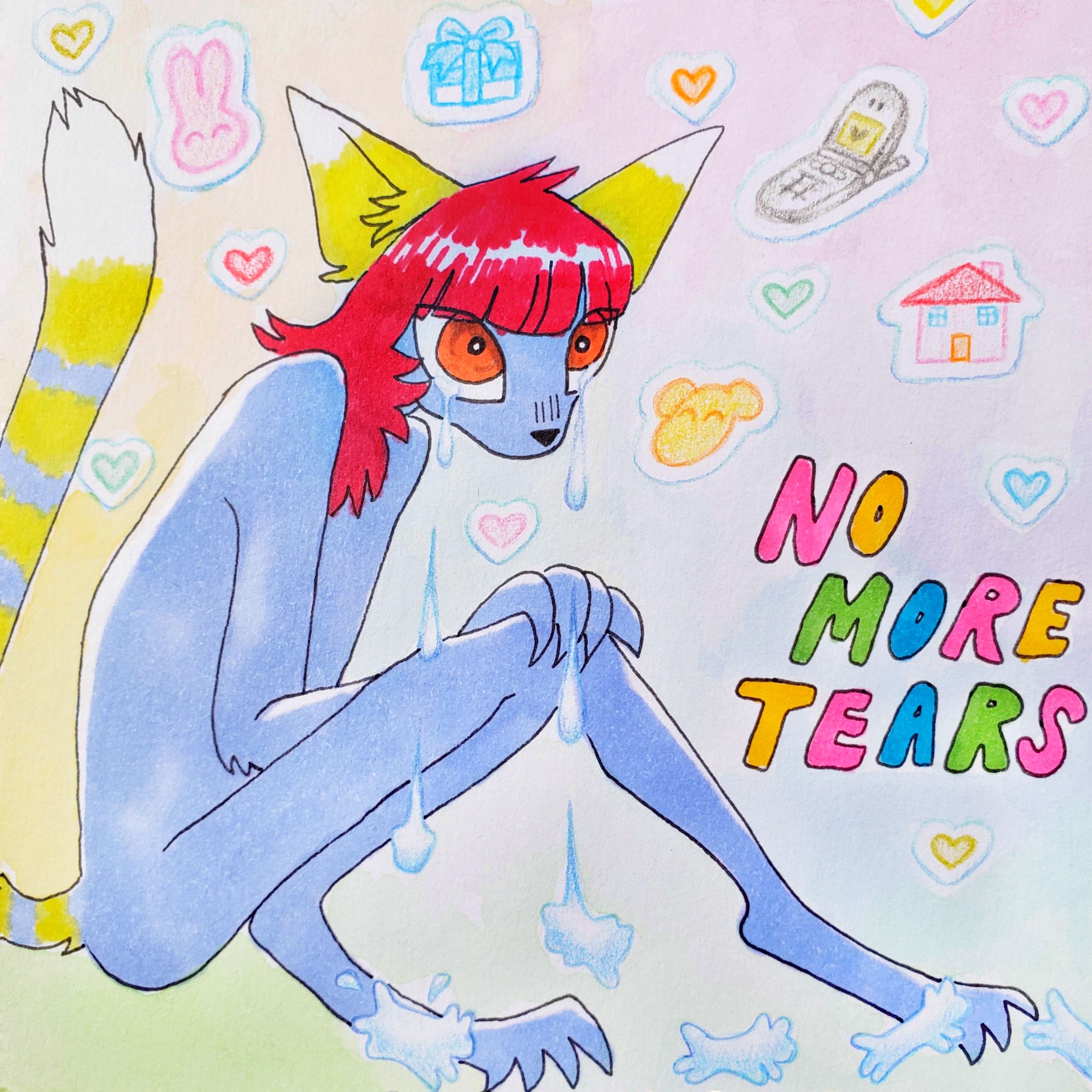 'no more tears' cover art