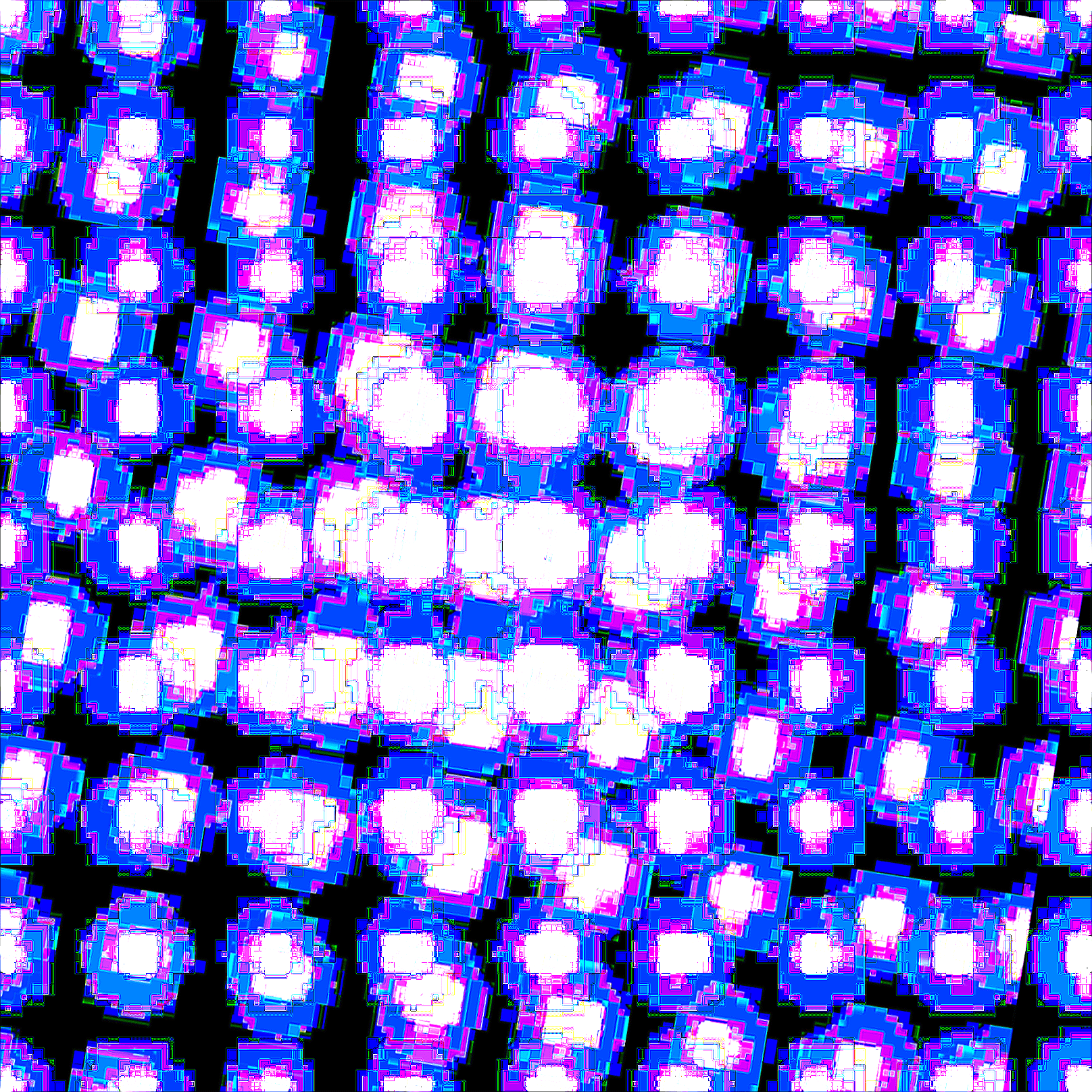 abstract glitch art